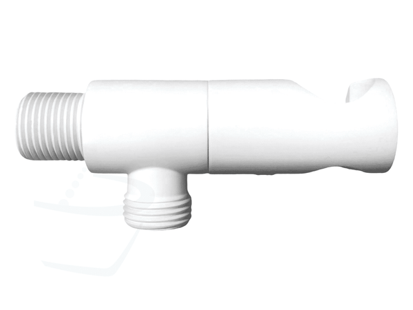 toiletdouche wandhouder stopkraan wit