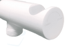 toiletdouche wandhouder stopkraan wit