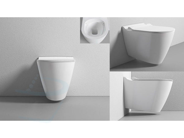 Design Turks Toilet RIM Free met functie