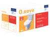 Villeroy en Boch O.novo combipack AO met zitting en reservoir wit