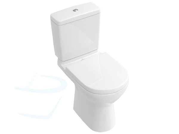 Villeroy en Boch O.novo combipack AO met zitting en reservoir wit