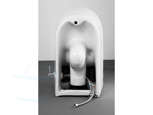 Vitra Nest turks toilet installatie