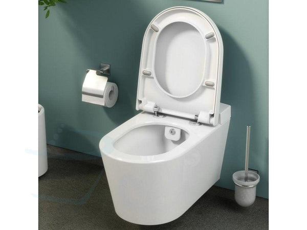 turks toilet met warm water thermostaat mengkraan