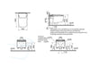 Vitra V Care Prime technische tekening
