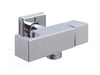 Design Squared Chrome Wandhouder / Stopkraan