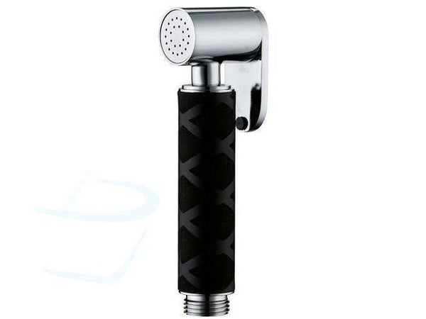 toiletdouche chroom zwart