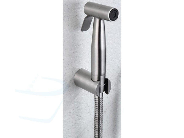 wc-douche set RVS warm water