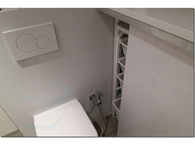 Design Mini Stopkraan & Mixer Square geinstalleerd