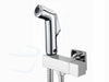 toiletdouche set met wandhouder, wc-handdouche set