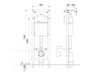 douche-wc-set-compleet technische tekening